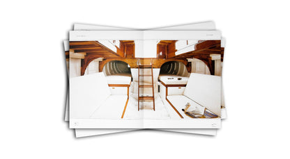 Yacht Design. Vintage Boat Interiors