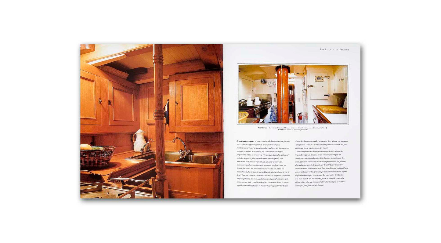 Yacht Design. Vintage Boat Interiors